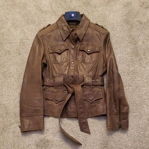 Wilson's Leather Olive Jacket